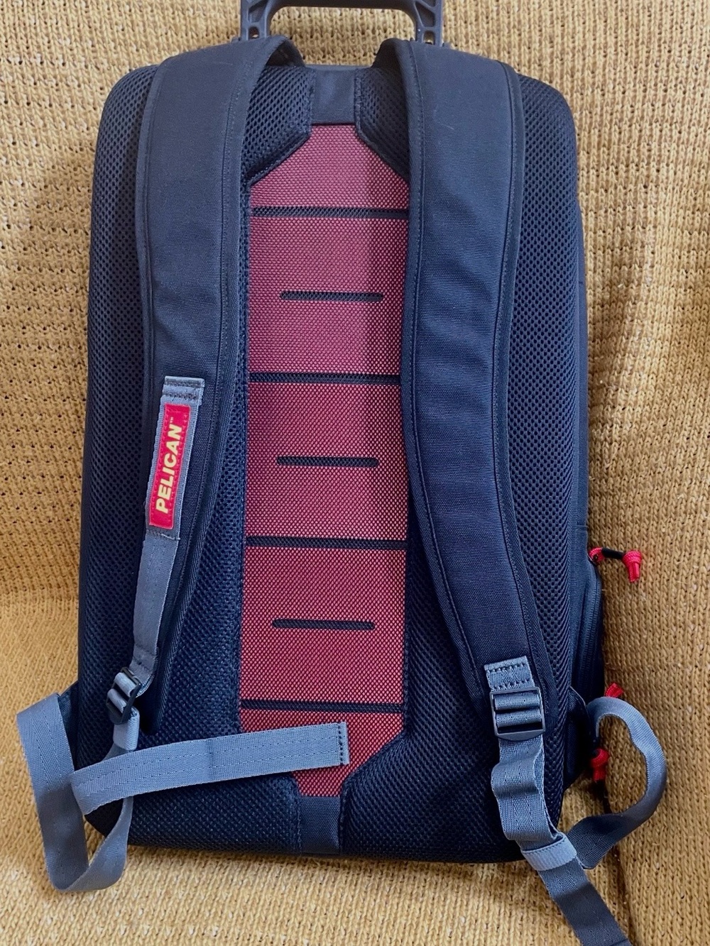 Pelican Black  Backpack with Red Accents - Picture 15 of 16